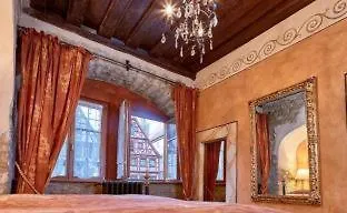 Historik Gotisches Haus Garni Konukevi Rothenburg ob der Tauber