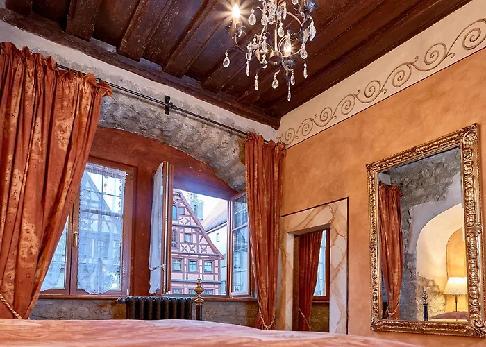 Historik Gotisches Haus Garni 4* روتنبورغ أوب در تاوبر