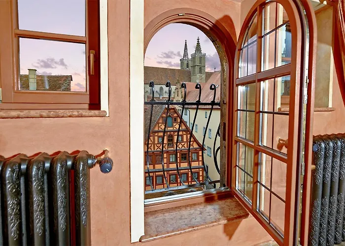 Historik Gotisches Haus Garni 4* روتنبورغ أوب در تاوبر